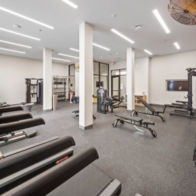 Stay active in our 24-hour state-of-the-art fitness center